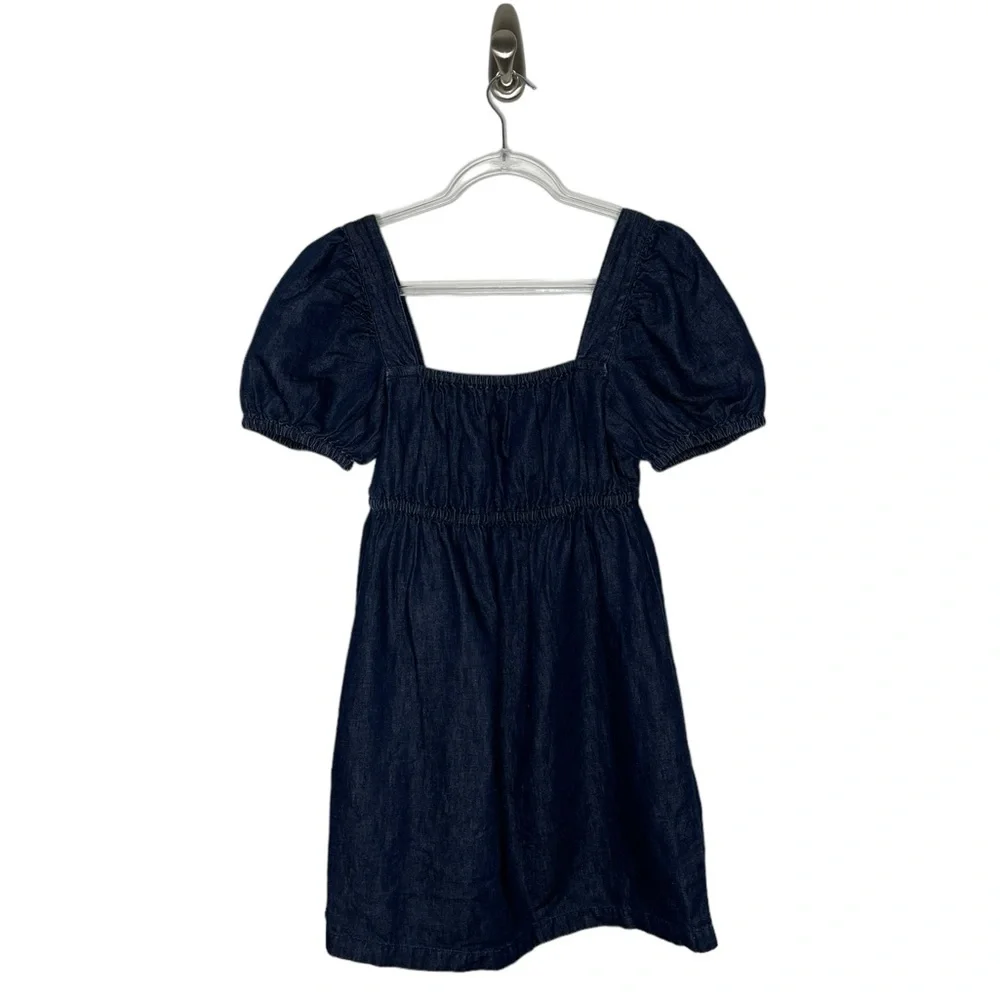 J. Crew | NWT Denim Square Neck Mini Dress 4